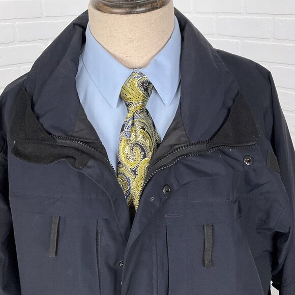5.11+ Tactical Coat Mens XLarge Blue Full Zip Nylon 48001 Heavy Utility Jacket - Picture 2 of 16